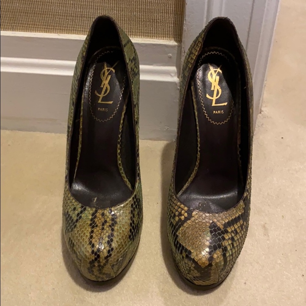 Ysl Python Heels 37flash Sale - image 5